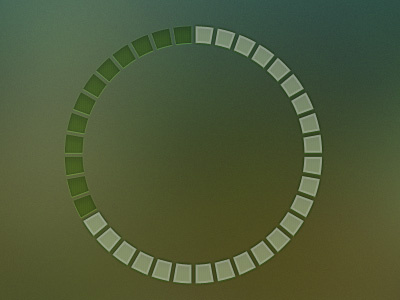 Loader circle concept loader progress ticks