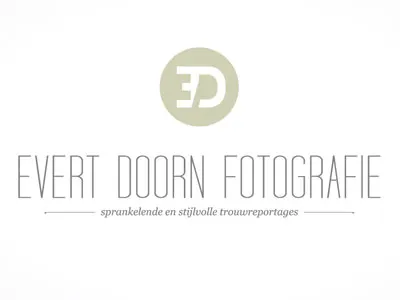 Evert Doorn Fotografie Logo black and white logo photography
