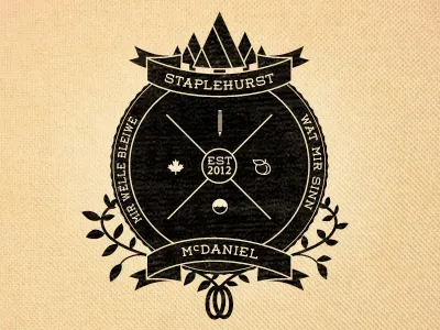 Family Crest coat of arms family crest logo luxembourgish wedding