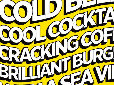 Hub - Happy Mondays style poster #01 display food graphic hacienda happy mondays hub madchester poster promotion typography