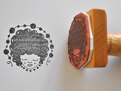 Buborékszer logo girl jewerly logo nice stamp sweet