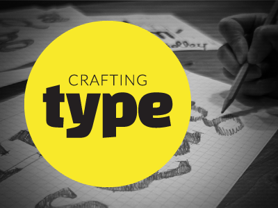 Crafting Type black white circles photography type yellow