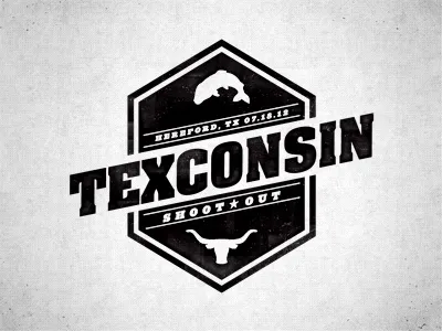 Texconsin Logo horn logo steer texas walleye western wisconsin