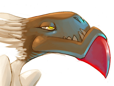 Critter 08 concept art digital painting doodle illustration sketch