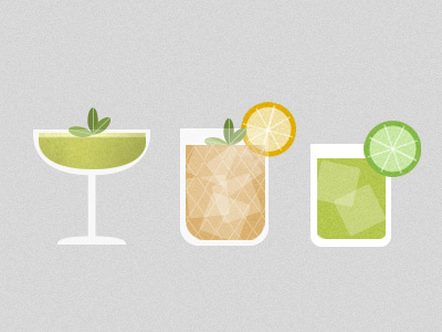 Cold Summer Drinks cold drinks iced illustration