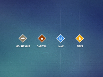 Map Pins 2 WIP capital fires lake map mountains wip