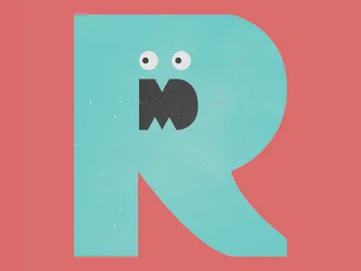 RM Monster Logo branding fun identity logo monster ryanmiller