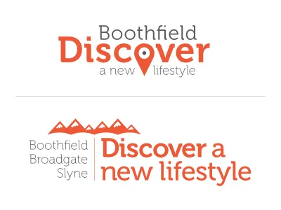 Logo development for Caravan Park caravan discover holiday identity lifestyle logo logomark typography