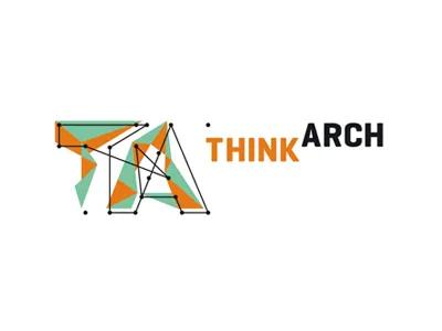 ThinkArch architecture competition logo design architecture brand branding competition creative custom custom made czech republic design identity letter mark monogram logo logo design logotype ta type typographic typography česká česká republika