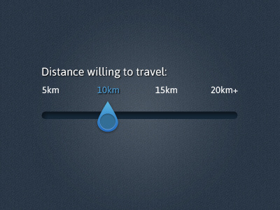 Distance Bar distance progress bar