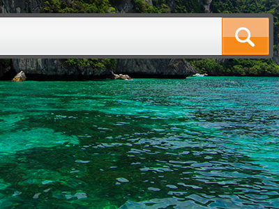 Searching for something.. beach input search thailand ui ux