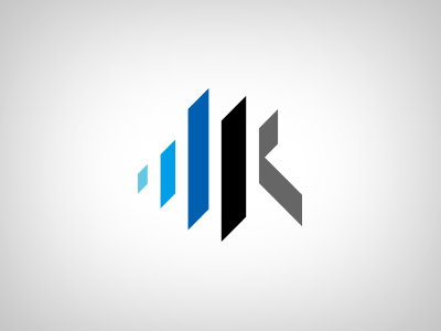Jk Sonic Studio audio black bule cool logo music simple