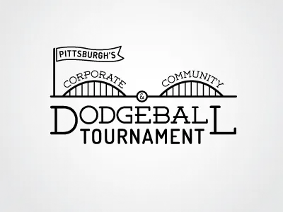 Dodgeball dosis freelance logo typography westen