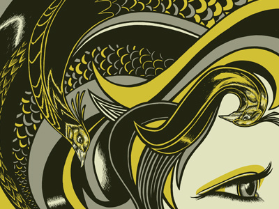 New Artprint/Gigposters I'm working on... ink pen