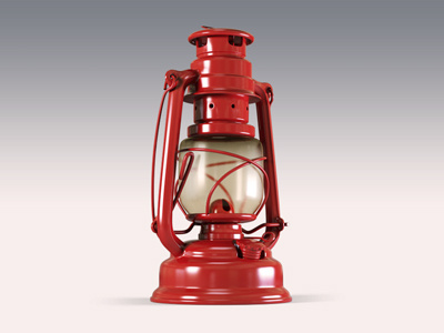 Red Lantern 3d c4d cinema 4d cinema4d lantern red vray