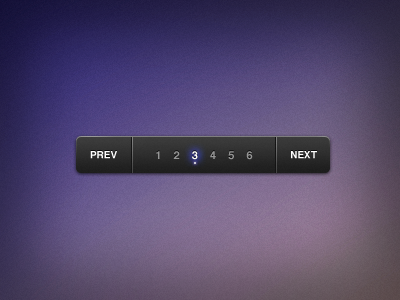 dark pagination active state black button dark interface pagination pulse ui user interface