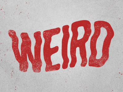 Let's get funky! distress drawing illustration joe horacek lettering text type typography