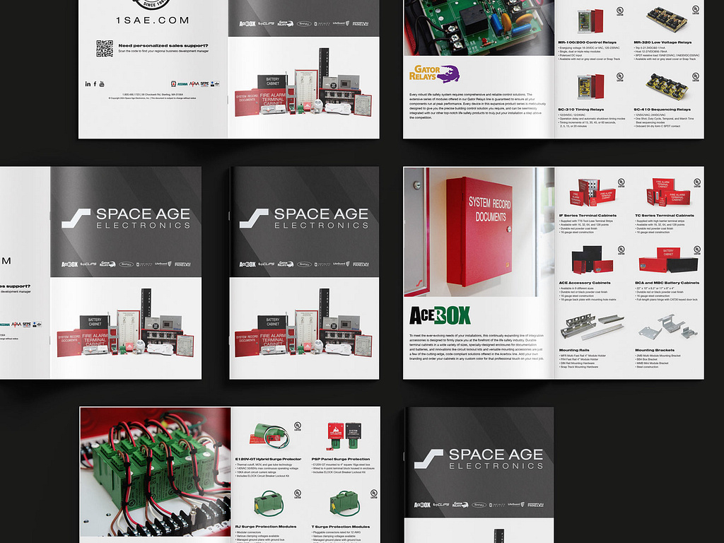 Space Age Electronics Product Catalog by Adam Cutler on Dribbble