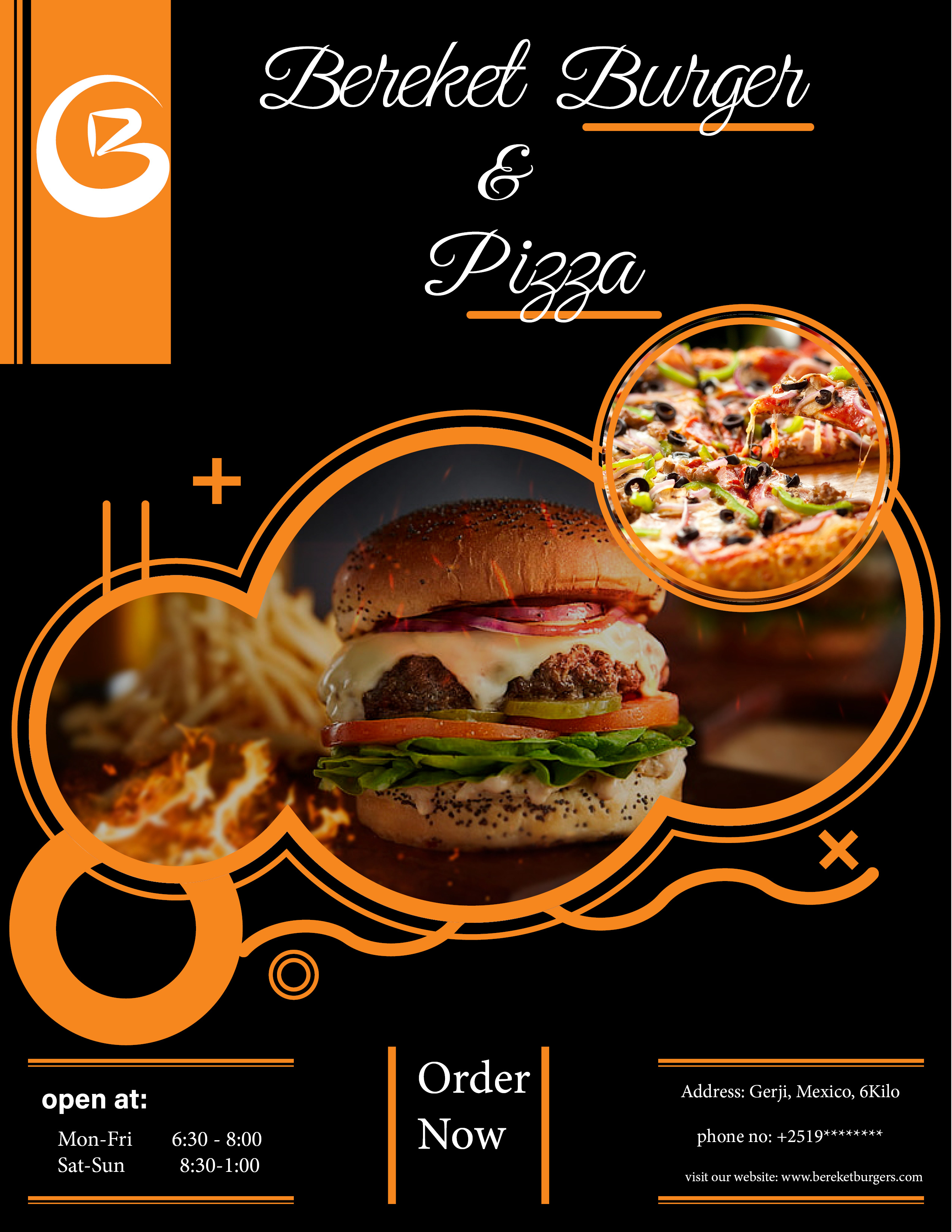 Example of Logo Poster, And Business Cards Design