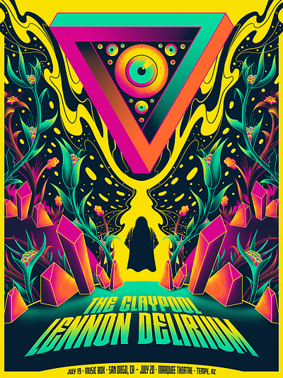 THE CLAYPOOL LENNON DELIRIUM CONCEPT GRAPHICS