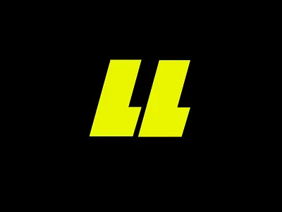 LiveList LL Logo black brand clean ll logo music yellow