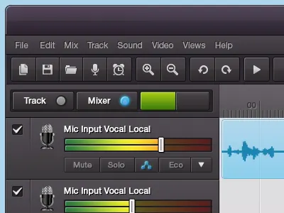 Mixerboard UI interface user