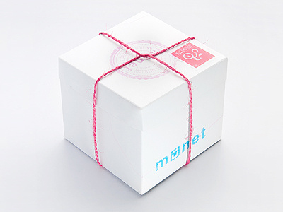 Münet - packaging II baby bebe blanco box caja clean gift girl icon icons magenta munet münet niña pack package packaging pink rope white