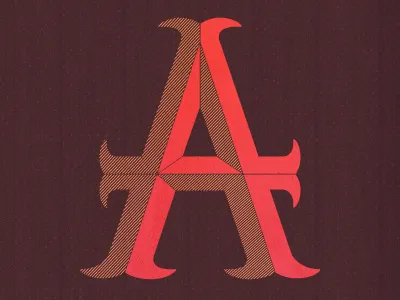 "A" fun summer day alphabout lettering typography