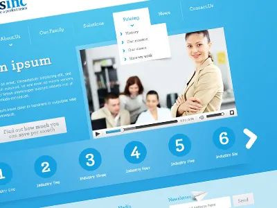 Outsourcing Company webdesign