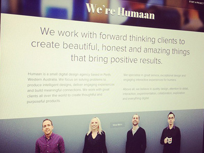 Humaan v2 agency humaan new responsive website