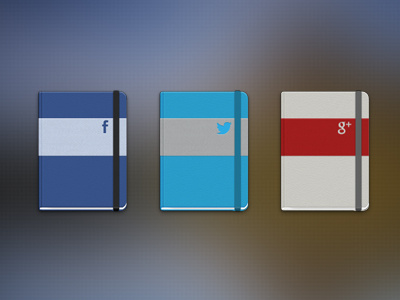Moleskine facebook google moleskine photoshop social twitter