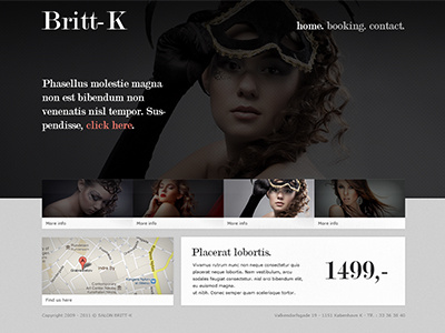 Hairdresser website, full view clean hairdresser minimalistic ui user interface web design webdesign website