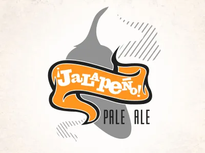 Jalapeno Pale Ale adam johnson beer beer label branding craft brew home brew jalapeno logo design pale ale