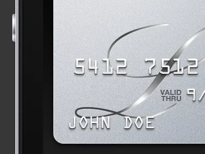 card app card gray ios iphone ui