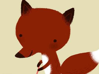 Fox pattern cute fox illustration pattern