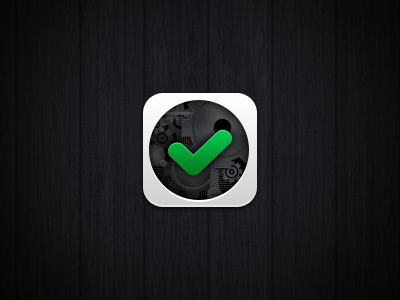 To-do app icon concept app clock cog cogs coming icon inside ios ipad iphone to do