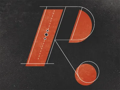 R design lettering type typography