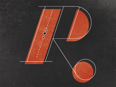 R design lettering type typography