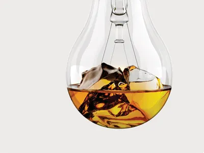 Scotch Bulb drink idea light bulb photoshop pitch