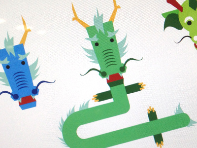 Dragonz 2012 animal chinese dragon dragon year humor illustration vector