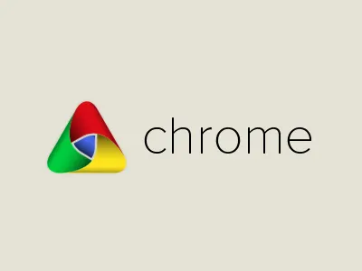 Chrome blue chrome google green primary red triangle yellow