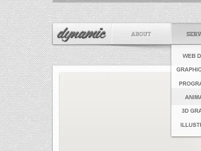 Dynamic Website Theme psd template theme ui website