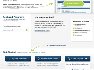 SaaS Homepage saas ui ux web