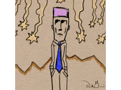 Watching Fireworks acorn