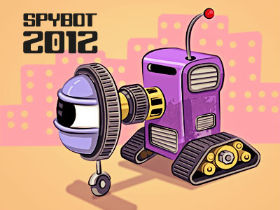 Spybot 2012 bot character eye spy