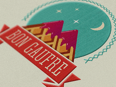 Bon Gaufre blackmilk bon gaufre logo vance egain waffles