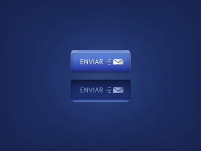 Bluetton button contact form hover perspective web