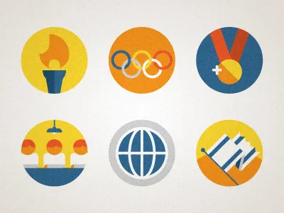 Olympics icons olympics sport