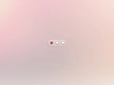 Pagination circles dots pagination transparent