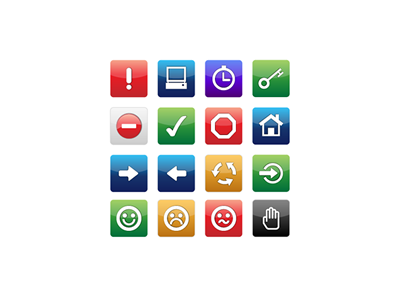 Small Icons colour icons ui